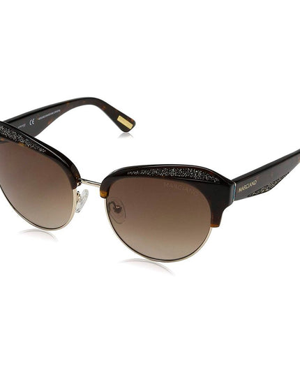 Marciano by Guess Brown Acetate Sunglasses