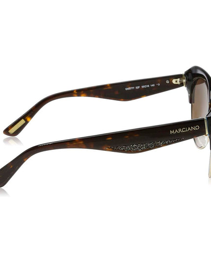 Marciano by Guess Brown Acetate Sunglasses