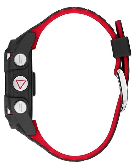 Guess Black Resin Sport Watch