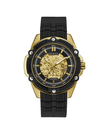 Guess Black Resin Dress Watch