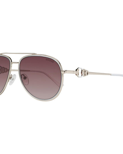 Guess Gold Metal Sunglasses