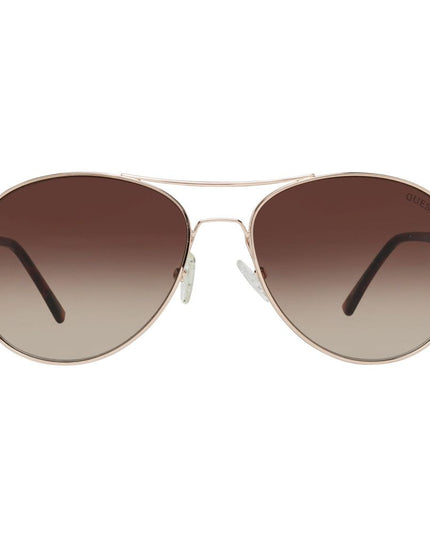 Guess Gold Metal Sunglasses