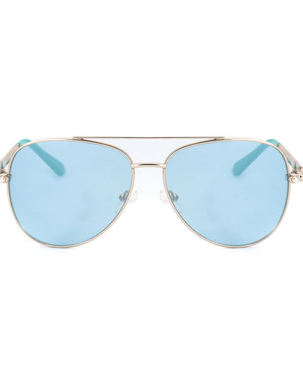 Guess Gold Metal Sunglasses