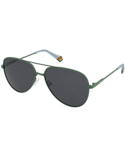 Polaroid Green Metal Sunglasses