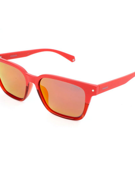 Polaroid Red Polycarbonate Sunglasses