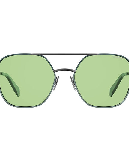 Polaroid Green Metal Sunglasses