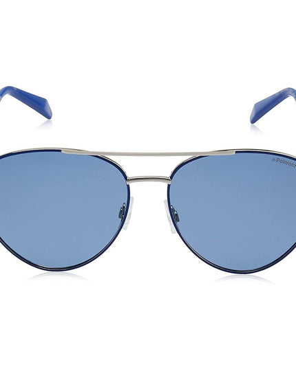 Polaroid Blue Metal Sunglasses