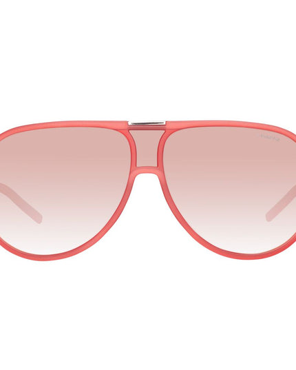 Polaroid Red Acetate Sunglasses
