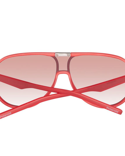 Polaroid Red Acetate Sunglasses