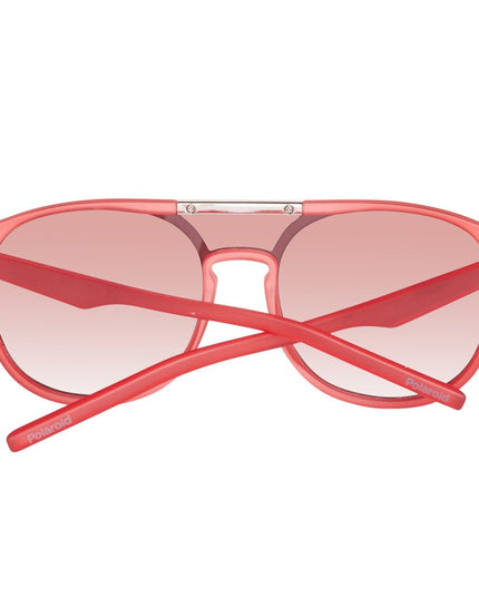 Polaroid Red Acetate Sunglasses
