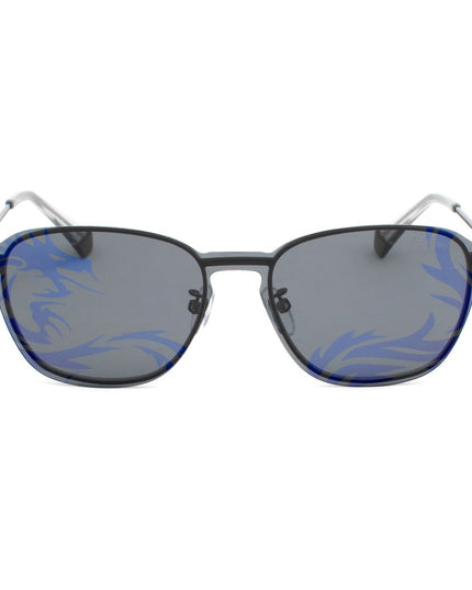 Polaroid Silver Metal Sunglasses