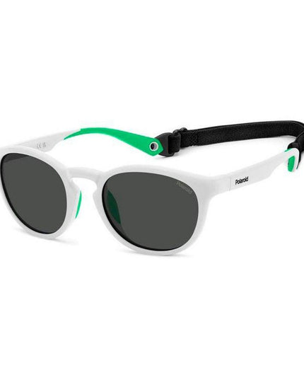 Polaroid White Resin Sunglasses