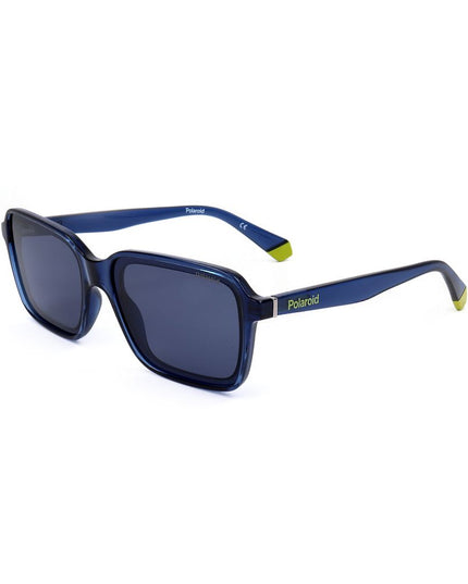 Polaroid Blue Metal Sunglasses