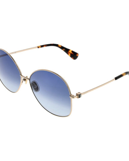 Max Mara Gold Metal Sunglasses