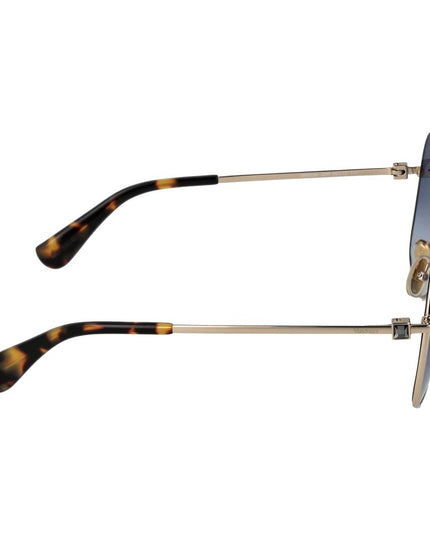 Max Mara Gold Metal Sunglasses