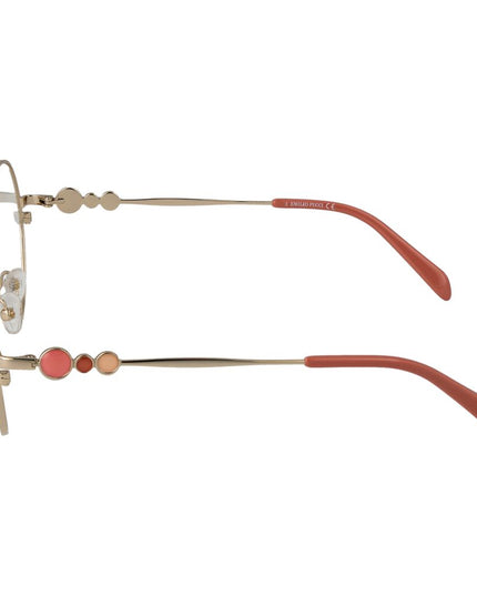 Emilio Pucci Gold Metal Glasses (Frames)