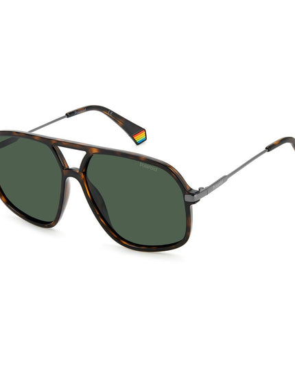 Polaroid Brown Plastic Sunglasses