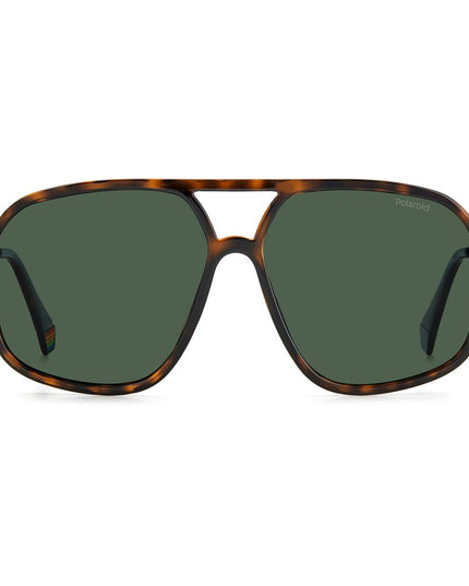 Polaroid Brown Plastic Sunglasses