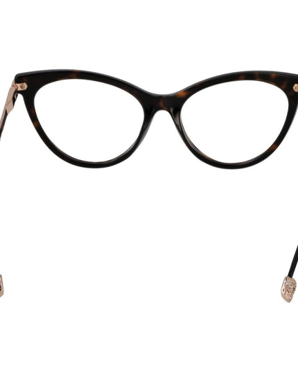Philipp Plein Brown Cellulose Acetate Glasses (Frames)