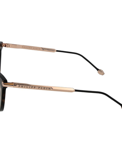 Philipp Plein Brown Cellulose Acetate Glasses (Frames)