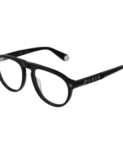 Philipp Plein Black Cellulose Acetate Glasses (Frames)