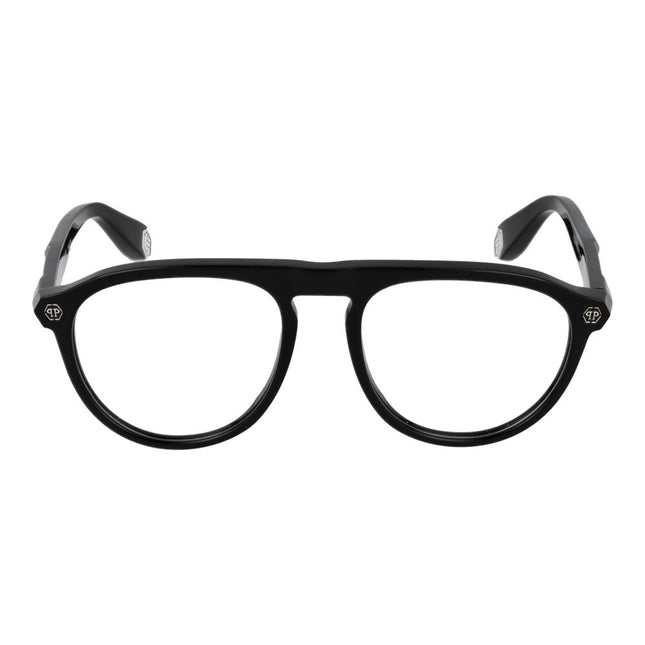 Philipp Plein Black Cellulose Acetate Glasses (Frames)