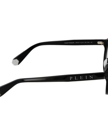 Philipp Plein Black Cellulose Acetate Glasses (Frames)