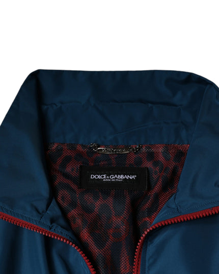 Dolce & Gabbana Multicolor Polyester Full Zip Jacket