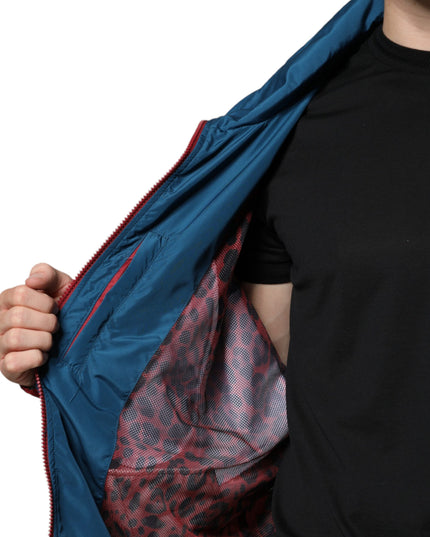 Dolce & Gabbana Multicolor Polyester Full Zip Jacket