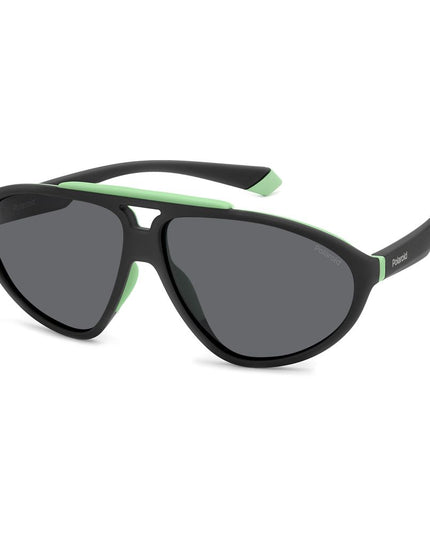 Polaroid Black Rubber Sunglasses