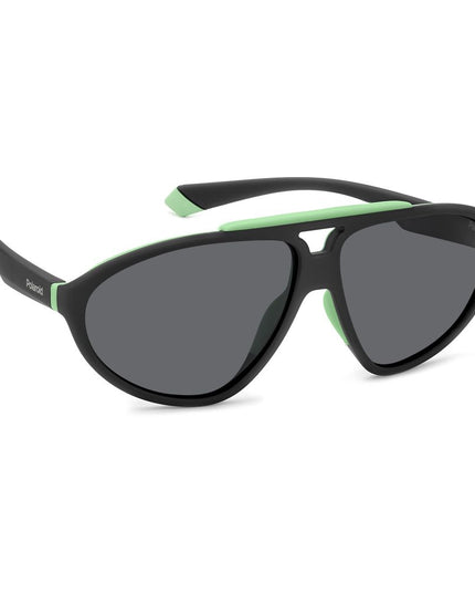 Polaroid Black Rubber Sunglasses