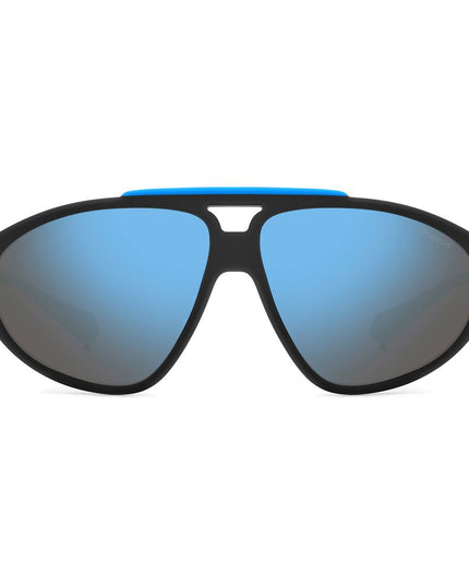 Polaroid Black Rubber Sunglasses