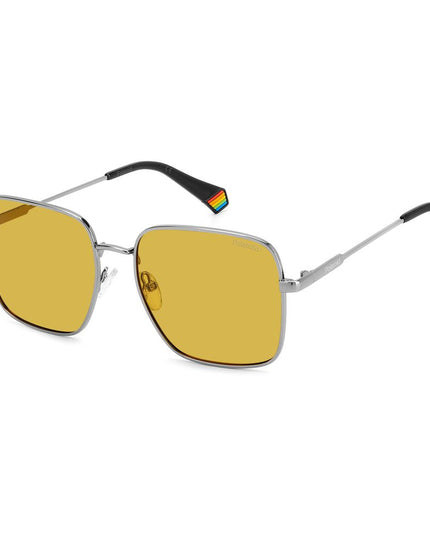 Polaroid Gray Metal Sunglasses