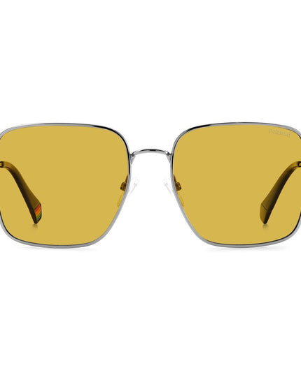 Polaroid Gray Metal Sunglasses