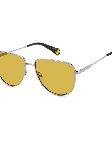 Polaroid Gray Metal Sunglasses