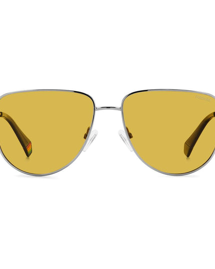 Polaroid Gray Metal Sunglasses