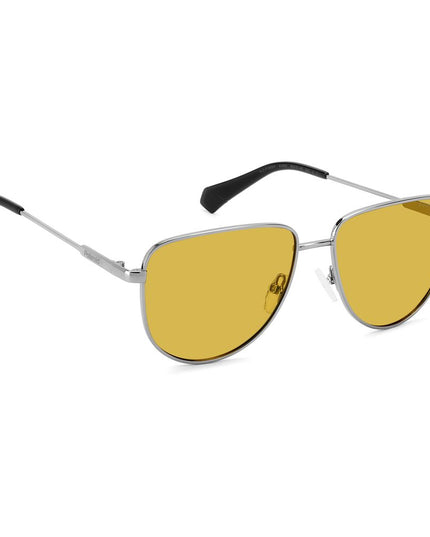 Polaroid Gray Metal Sunglasses
