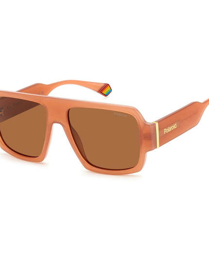 Polaroid Pink Resin Sunglasses