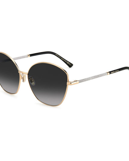Jimmy Choo Gold Metal Sunglasses