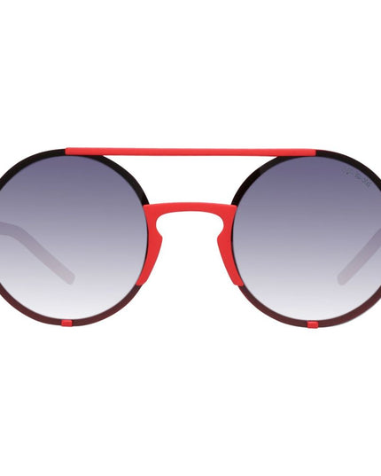 Polaroid Red Plastic Sunglasses