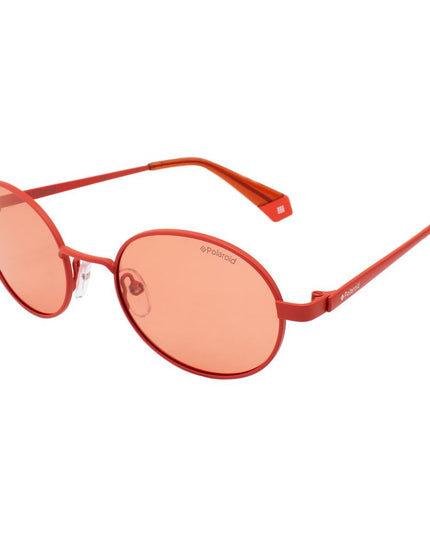 Polaroid Orange Metal Sunglasses