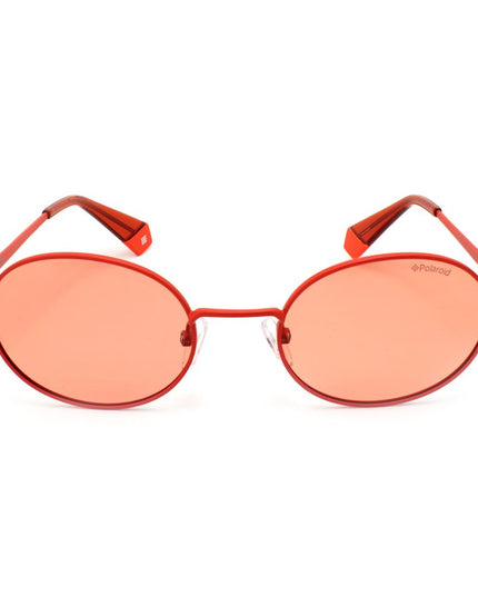 Polaroid Orange Metal Sunglasses