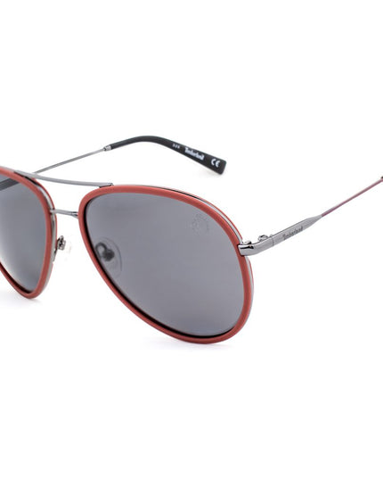 Timberland Silver Plastic Sunglasses