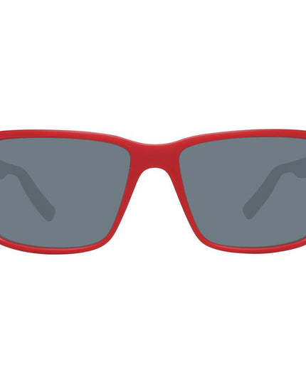 Timberland Red Plastic Sunglasses