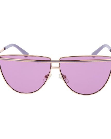Guess Rose Gold Metal Sunglasses