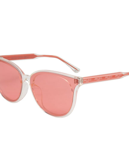 Jimmy Choo Transparent Acetate Sunglasses
