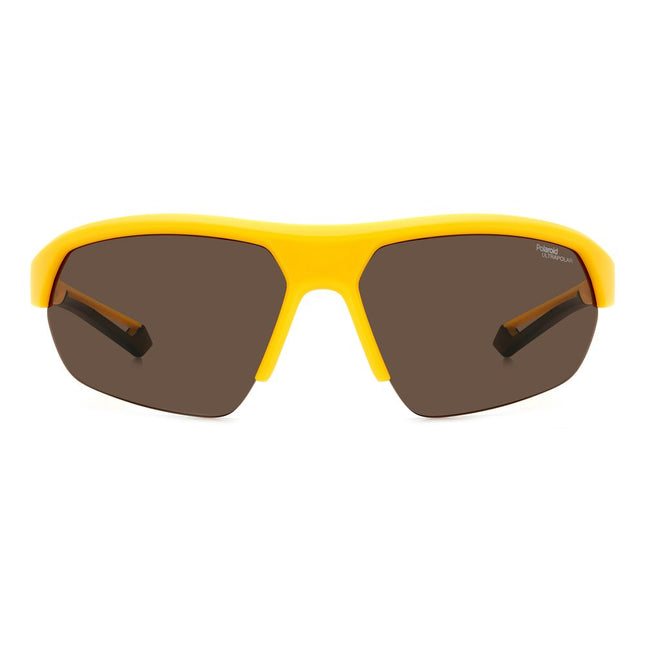 Polaroid Yellow Resin Sunglasses