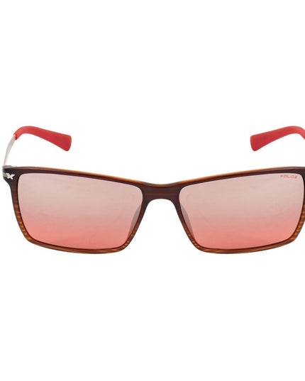 Police Red Injected Sunglasses