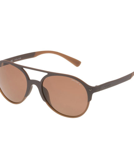 Police Brown Injected Sunglasses