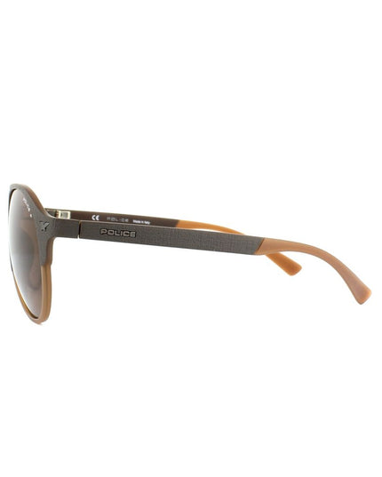 Police Brown Injected Sunglasses